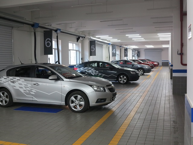 上海通用整車(chē)保養與故障診斷區域